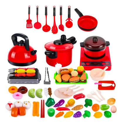 Juguetes para cocina 82 piezas