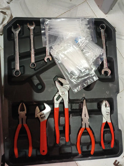 Juego De Herramientas De Taller Mecánico 512 Piezas Teeno Ats-186 Multi