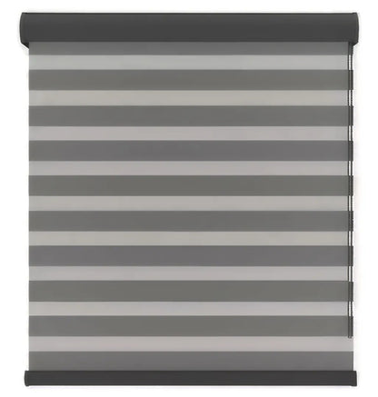 Persiana Doble Capa Zebra 100x200 Cm Enrollable