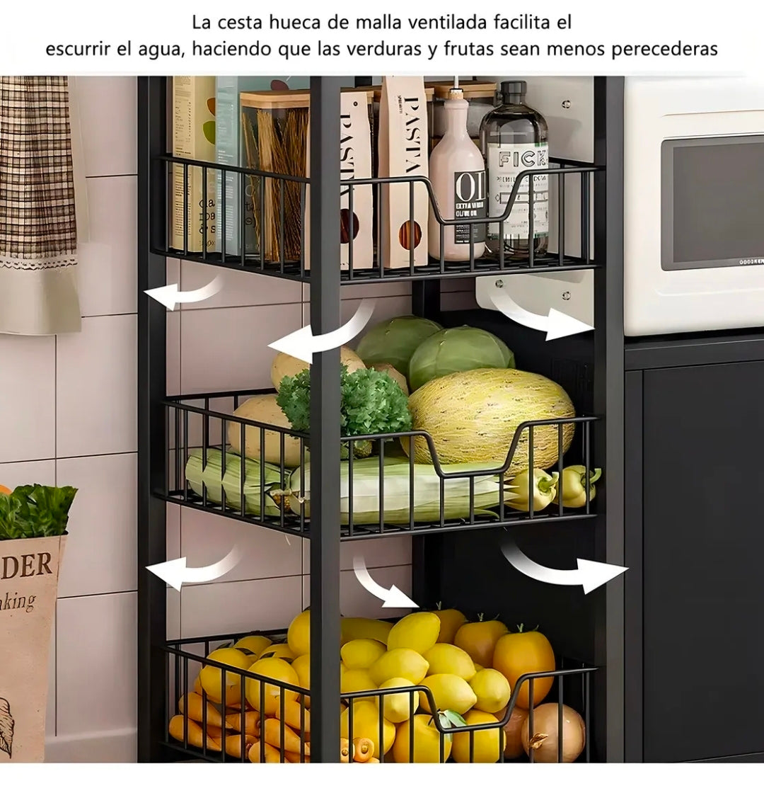 Mueble organizador de cocina