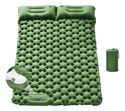 Colchón inflable para acampar Doble