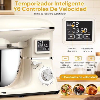 Batidora De Pedestal 6.5l Profesional  1350w