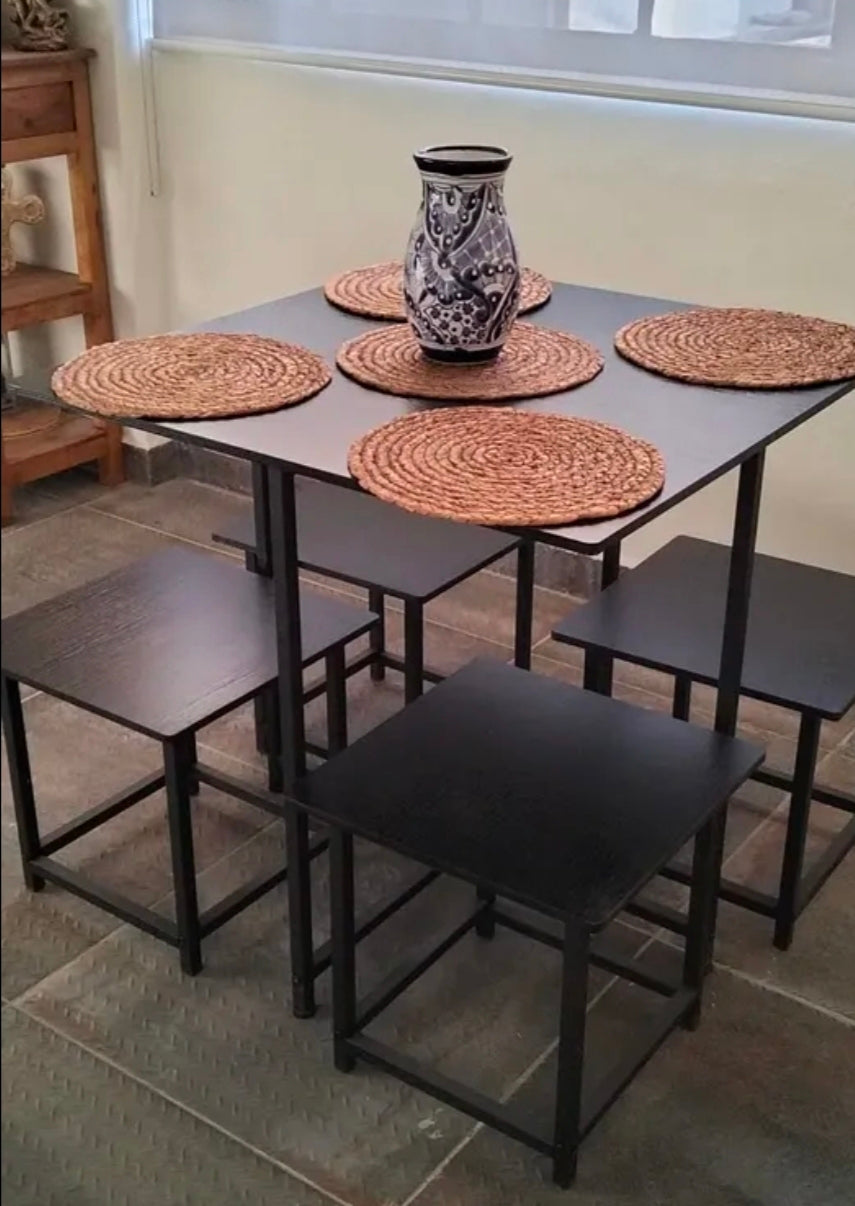 Comedor Cuadrado 4 Sillas Para 4 Personas