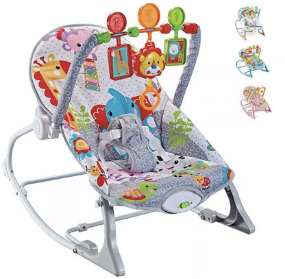 Rocker silla vibradora mecedora de bebe musical con juegos