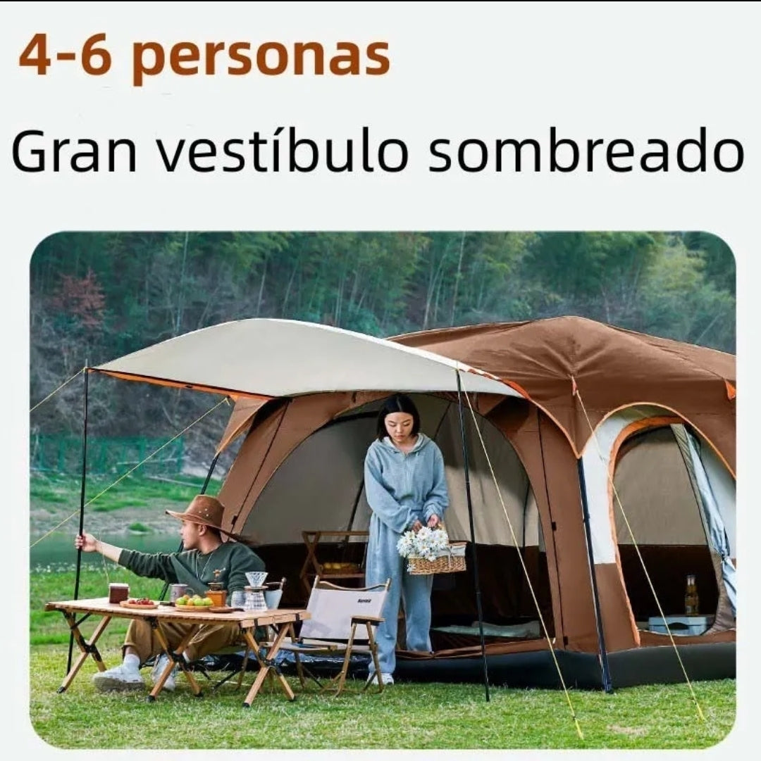 Tienda de campaña 4-6 personas