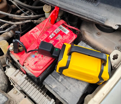 Arrancador De Batería De Auto Compresor De Aire 8000a Inflador 150psi Con Pantalla Con Smart Clip