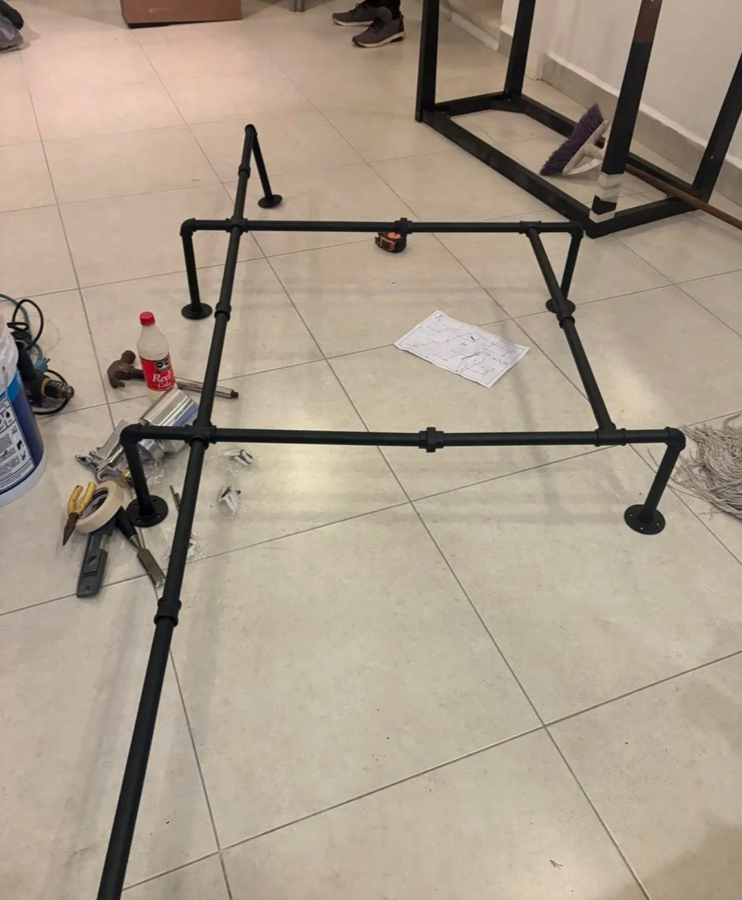 Perchero para pared soporte de metal 100kg