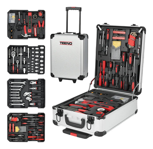 Juego De Herramientas De Taller Mecánico 512 Piezas Teeno Ats-186 Multi