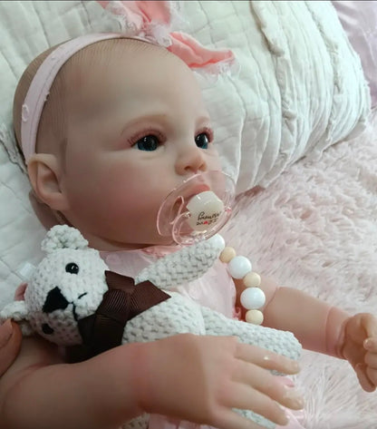 Muñeca de silicona 48cm tipo NENUCO