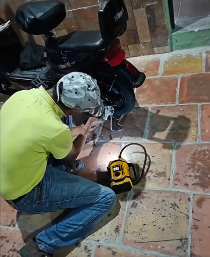 Arrancador De Batería De Auto Compresor De Aire 8000a Inflador 150psi Con Pantalla Con Smart Clip