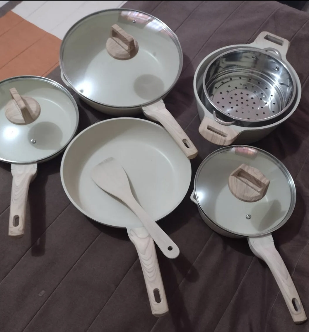 Batería de Cocina 10 pz Vanow Sophia