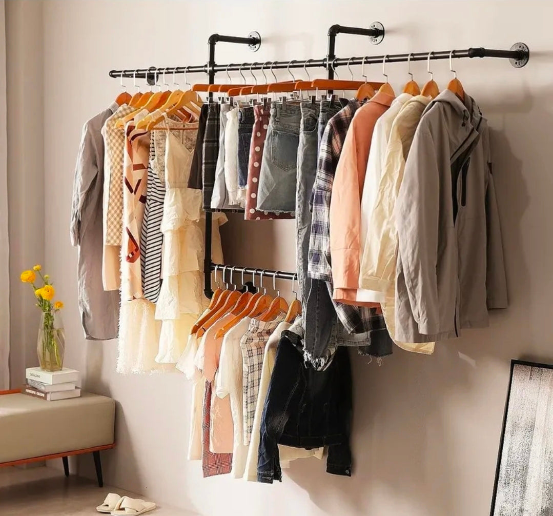 Perchero para pared soporte de metal 100kg