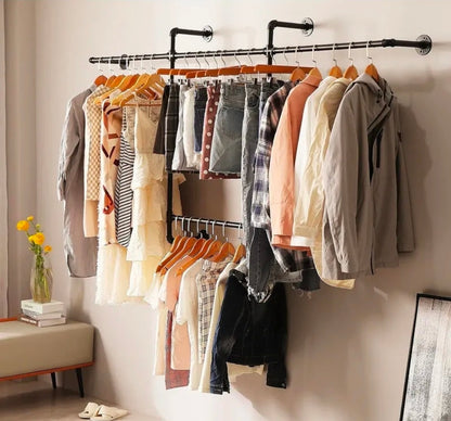 Perchero para pared soporte de metal 100kg