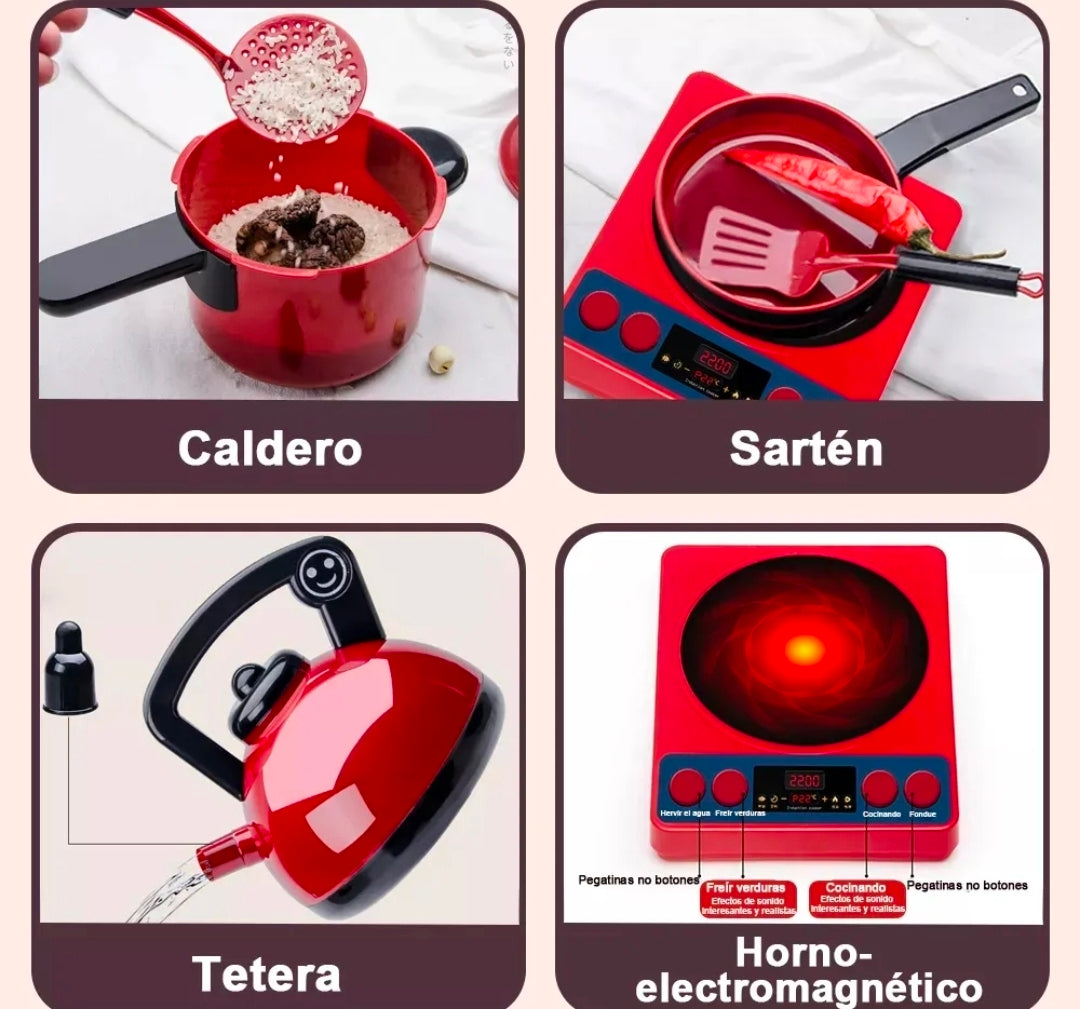 Juguetes para cocina 82 piezas