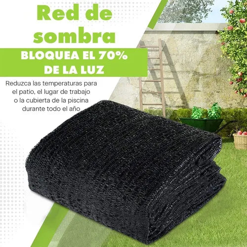 Malla Sombra al 70% 4.5x15 M