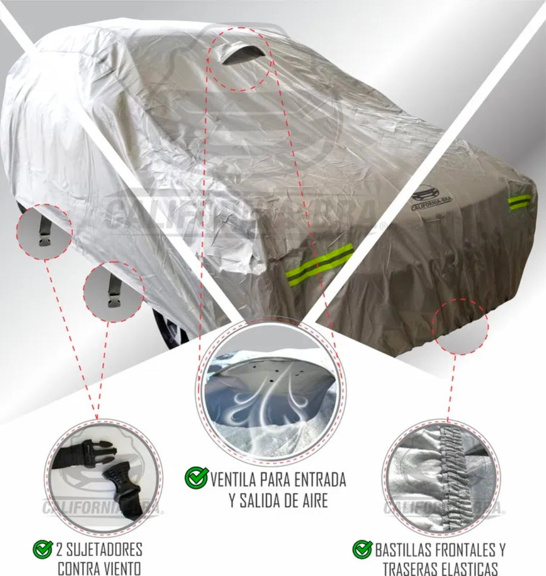 Funda Lona Impermeable Ford F-150 Lobo 2015-2017 Doble Cabina