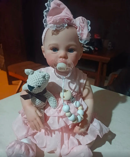 Muñeca de silicona 48cm tipo NENUCO