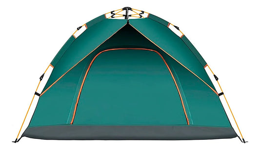 Casa De Campaña 3-4 Personas Impermeable Portátil 2 Entradas