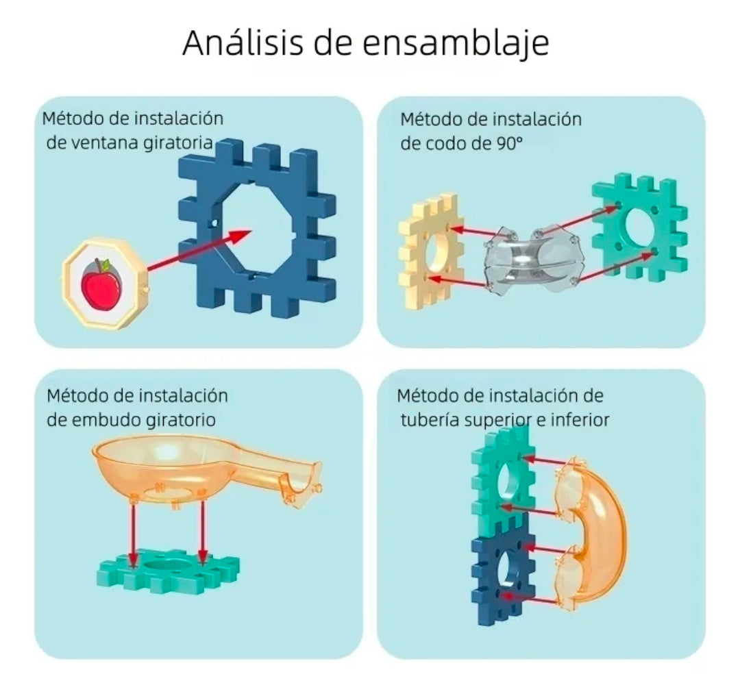 Bloques De Construcción Para Niños, 246 Piezas