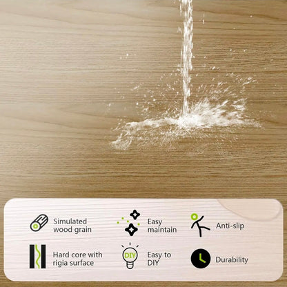 Piso Tipo Duela Autoadherible Sintética PVC