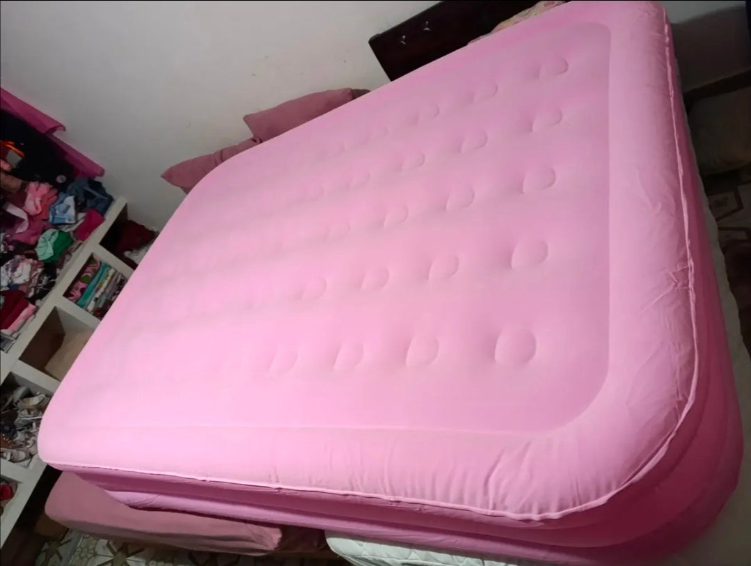 Colchón inflable Queen con bomba