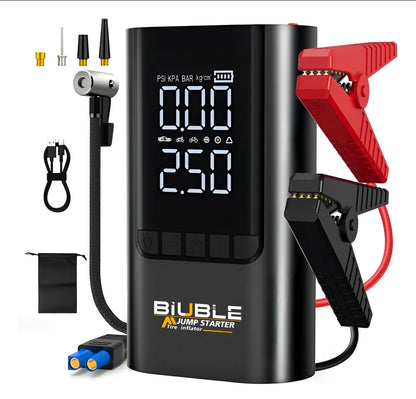 Arrancador De Batería De Auto 8500a Con Inflador Br12