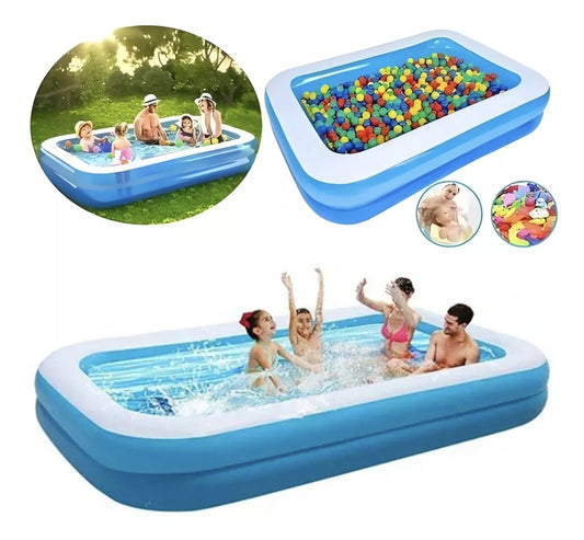 Alberca Inflable Rectangular  200x150x51cm