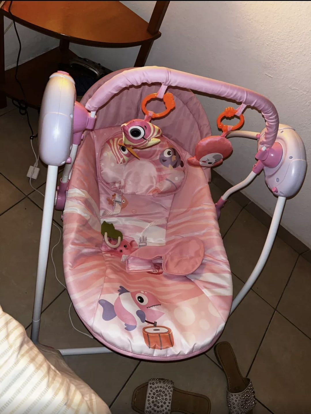 Silla Mecedora Raganet Para Bebes Con Control Remoto