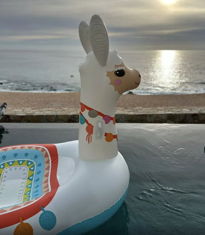 Isla Inflable Mega Llama, 79 Pulgadas X 58 Pulgadas