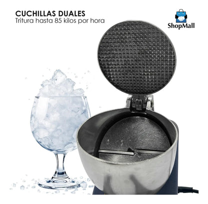 Maquina Trituradora De Hielo Para Raspados Electrica 500w