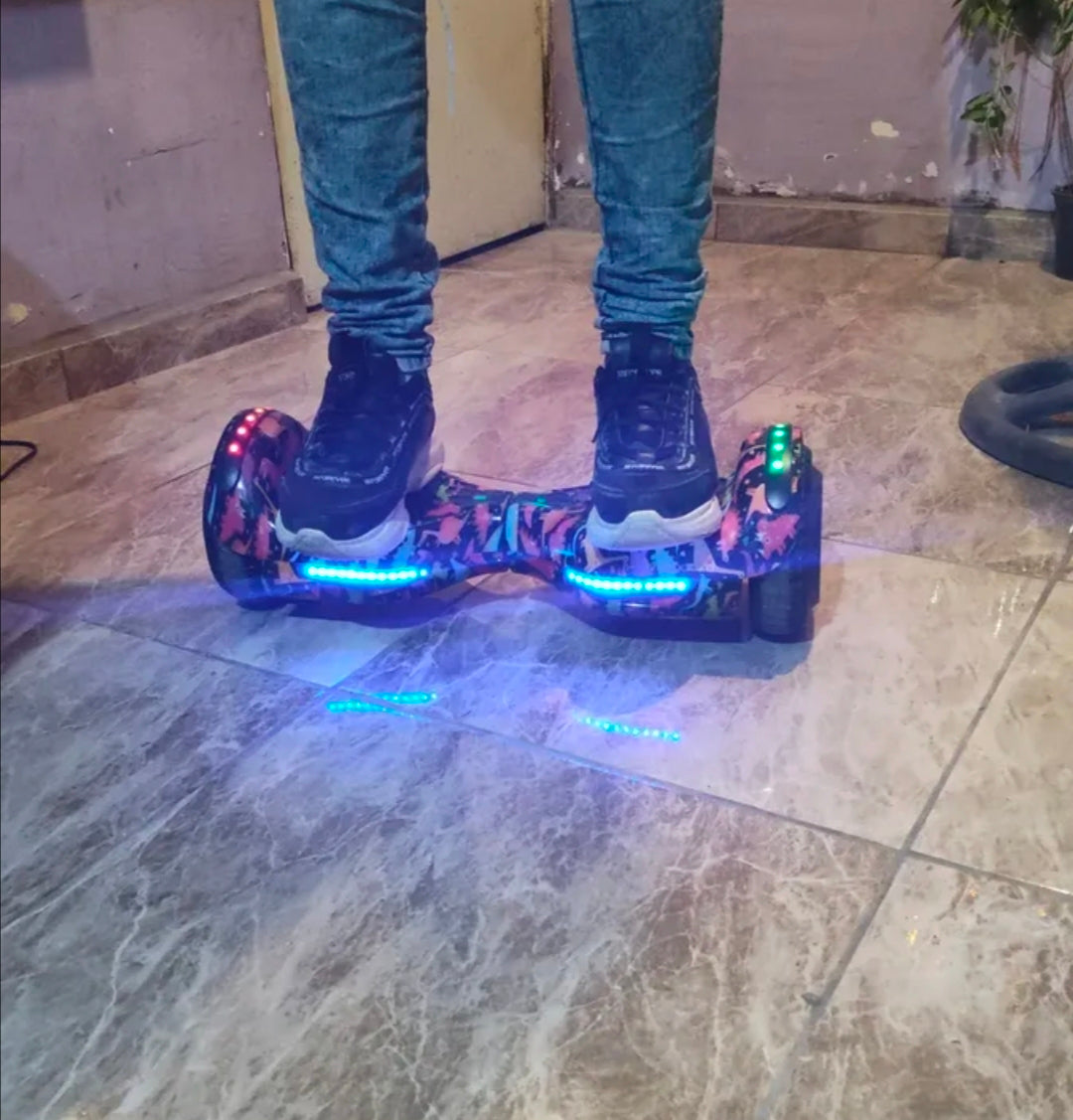 Patín Eléctrico Hoverboard Bluetooth 12km/h 55kg