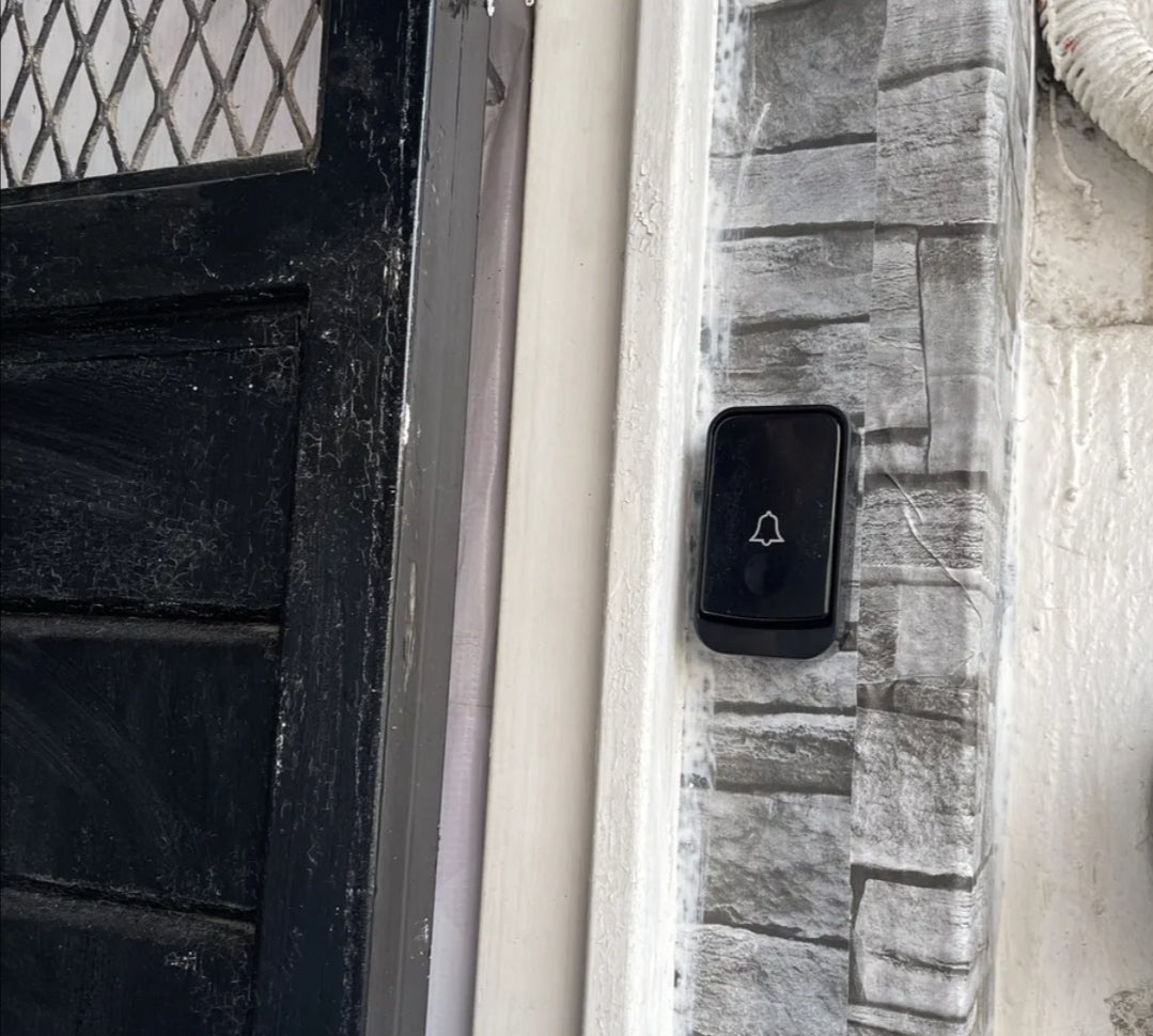 Timbre inalámbrico con 2 receptores y 1 botón