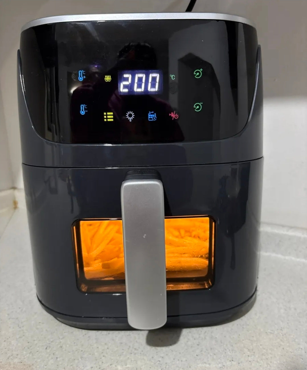 Freidora de Aire Patbrela 8L Digital 1500W Pantalla Táctil