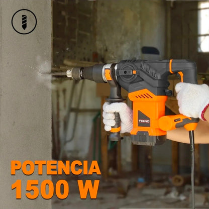 Rotomartillo Industrial con 1500w De Potencia
