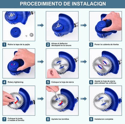 Desbrozadora inalámbrica eléctrica