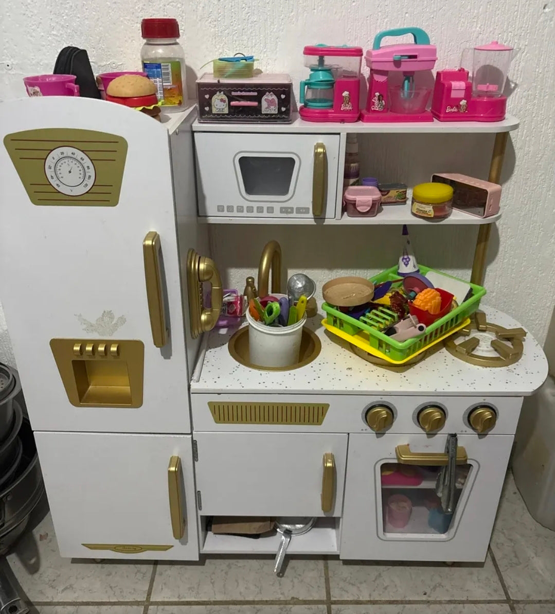 Cocinita de madera de lujo
