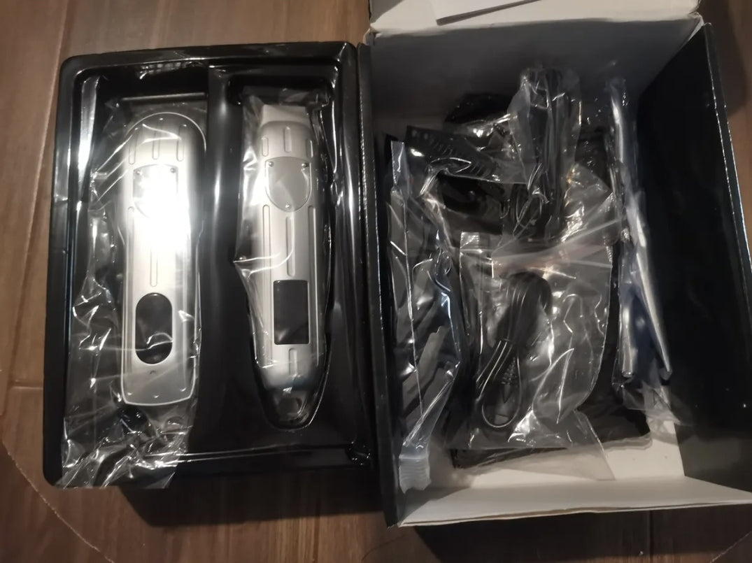 Kit Máquinas Cortadoras de Cabello Barberia Profesional bateria recargable