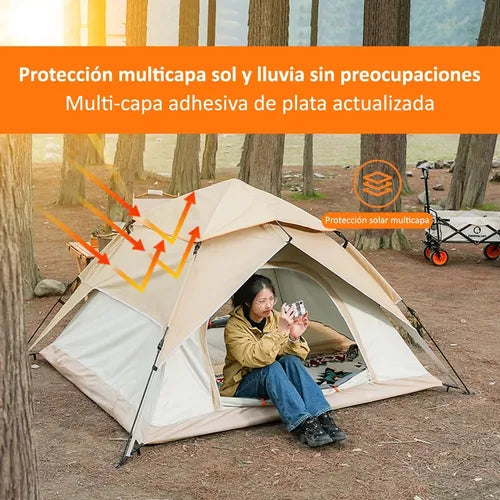 Casa para acampar 4 a 5 Personas