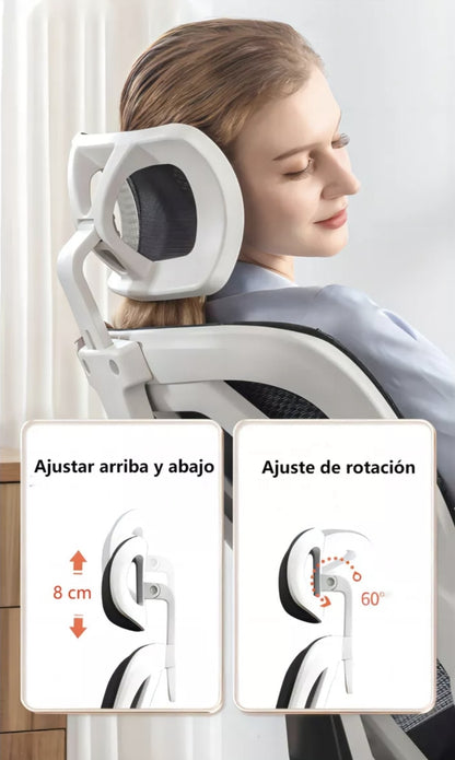 Silla Gamer Ergonómica Giratoria