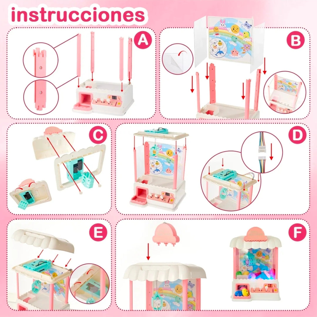Máquina de garra para niños