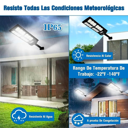 Kit 2 lámparas luz solar led