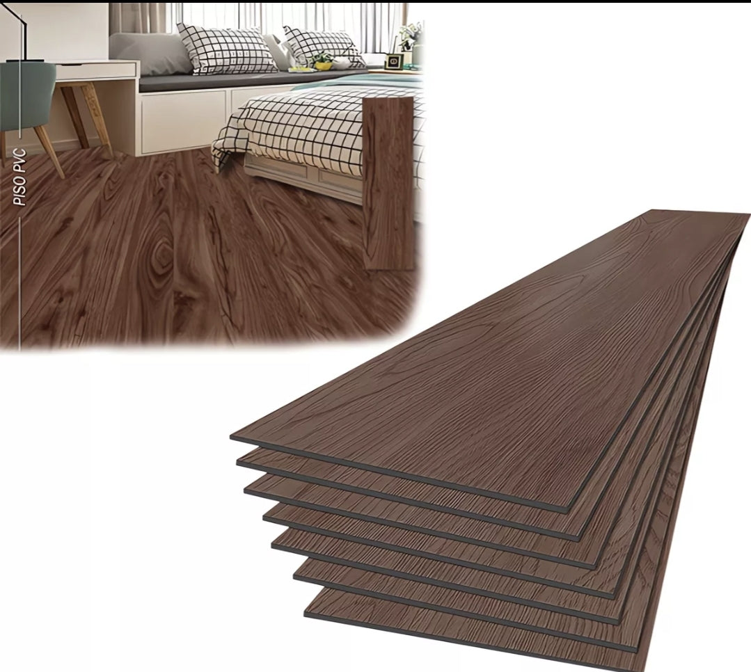 Piso Vinilico Autoadhesivo  Duela Vinilica 5m²