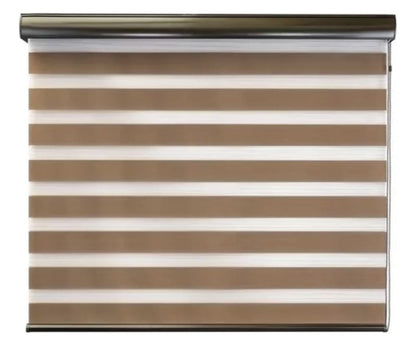 Persiana Doble Capa Zebra 100x200 Cm Enrollable
