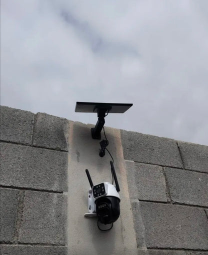 Cámara de Seguridad Solar Ankou 10MP Doble Lente 4K Visión Nocturna