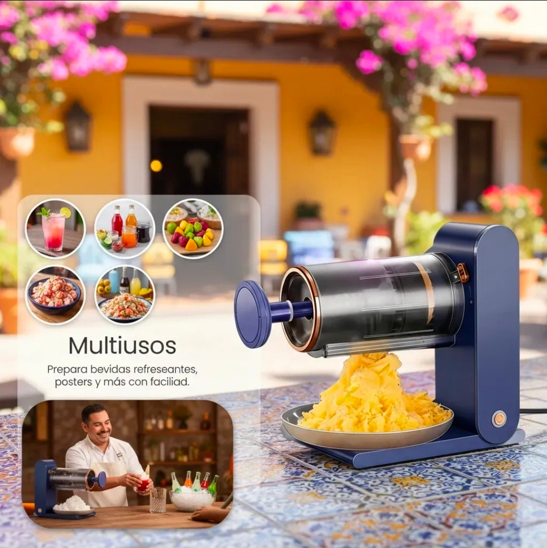 Máquina portátil para hielo raspado
