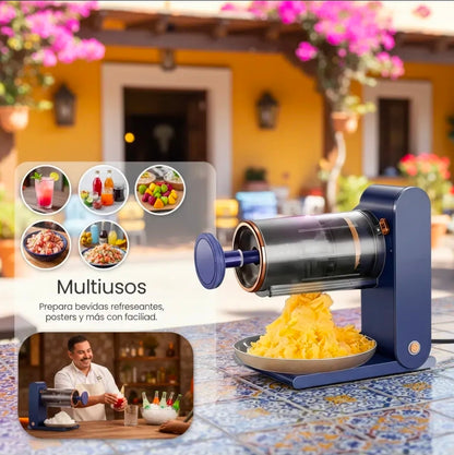 Máquina portátil para hielo raspado