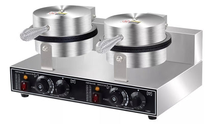 Máquina De Conos De Helado Con Marquesitas Doble