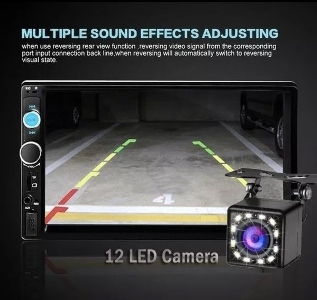 Estéreo Para Auto 7in 7010b Con Cámara