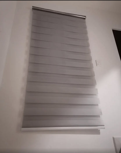 Persiana Doble Capa Zebra 100x200 Cm Enrollable