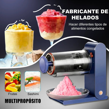 Máquina portátil para hielo raspado